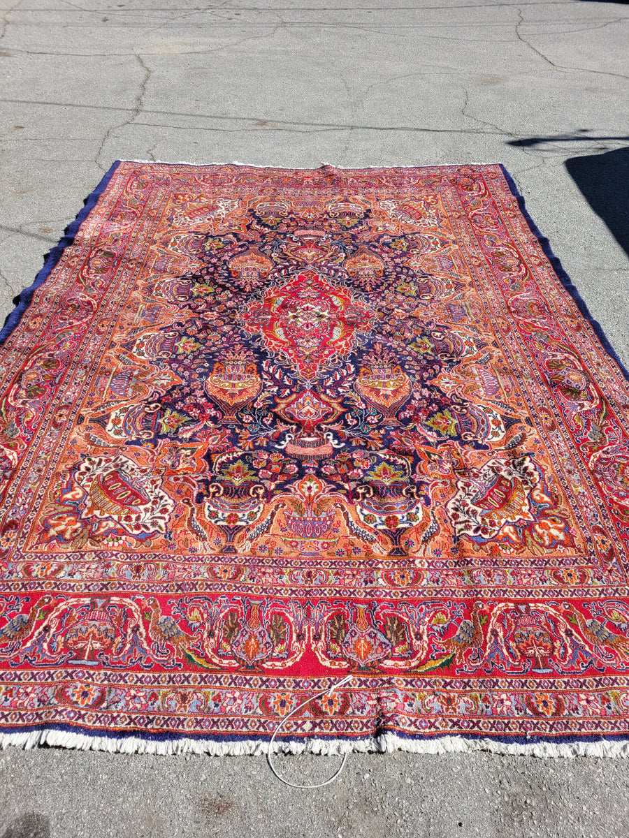 Persian Mashad Rug 1940s pasadenarugs