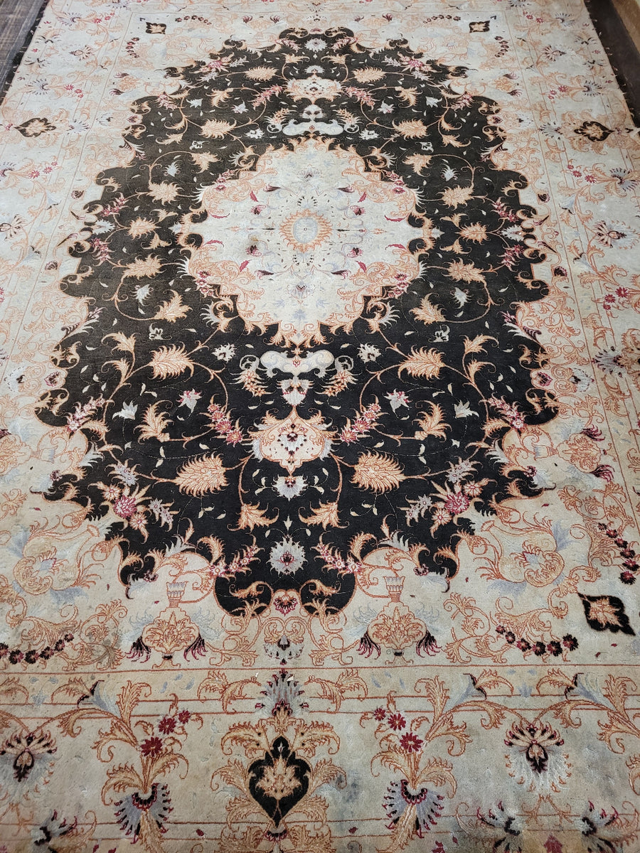 Persian Tabriz 1960s pasadenarugs