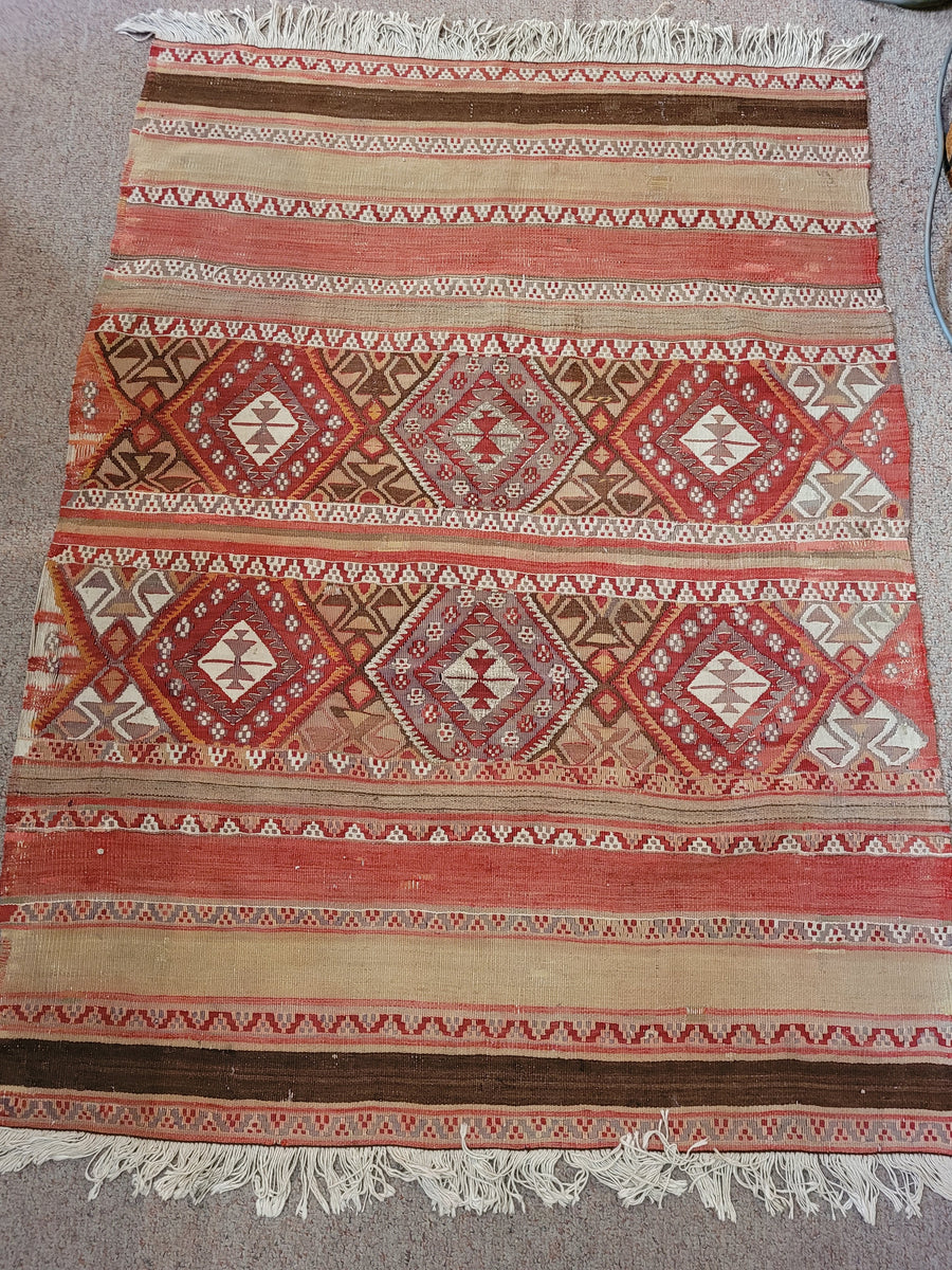 Turkish Kilim 1940s pasadenarugs