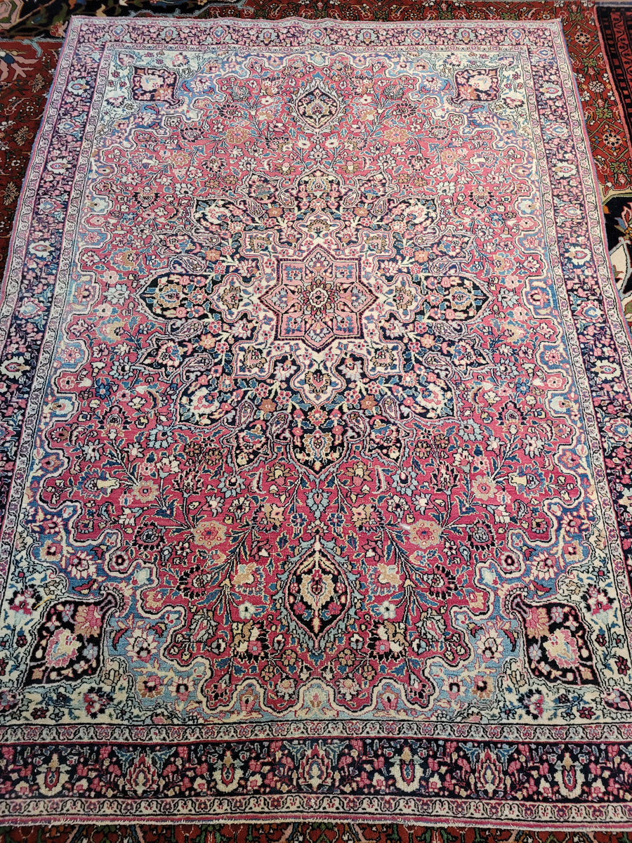 Persian Kashan Rug 1900s pasadenarugs