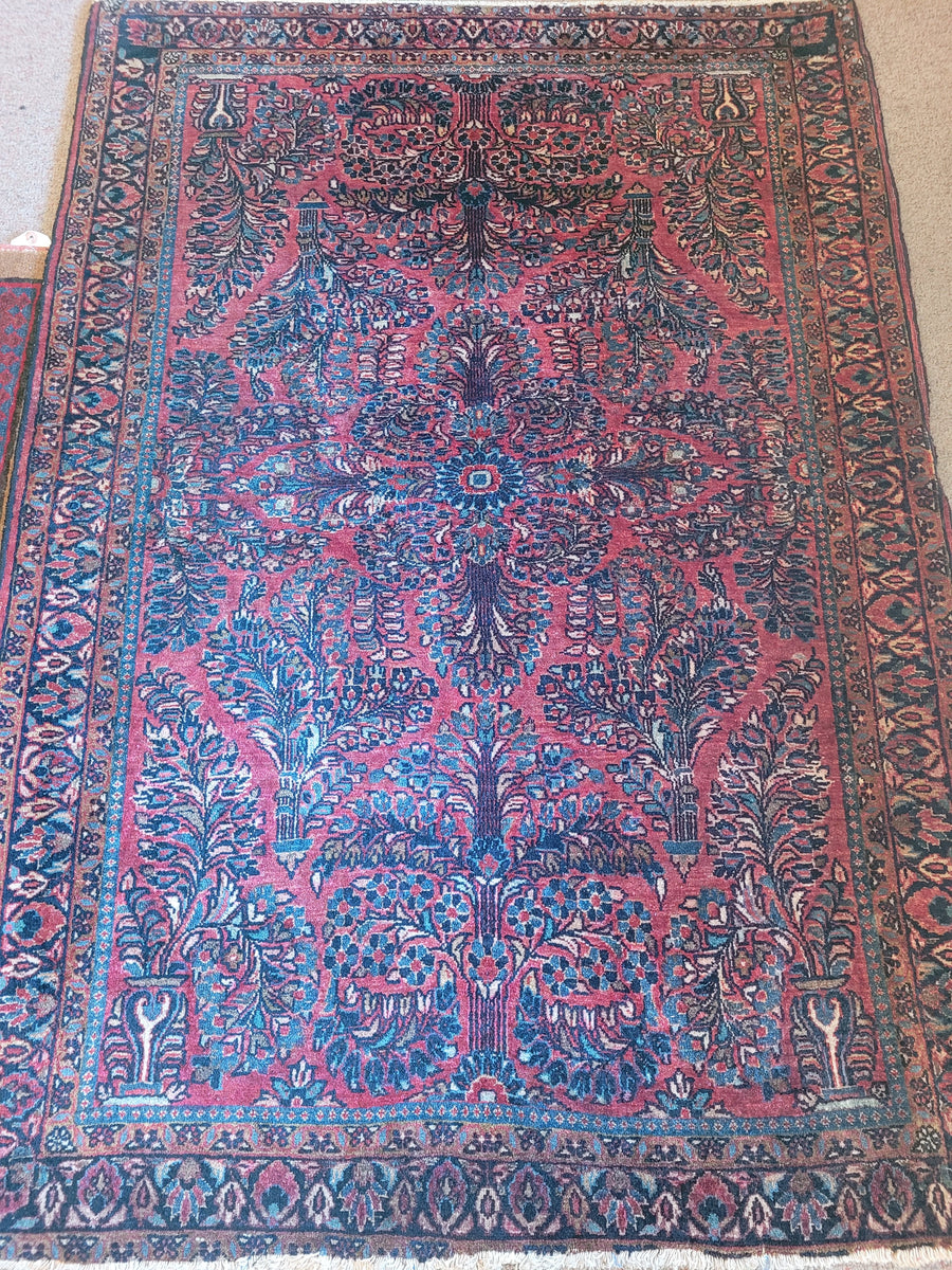 Persian Saruk Rig 1920s pasadenarugs