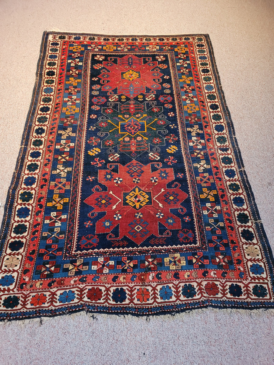 Armenian Kuba Rug 1890s – pasadena-rugs