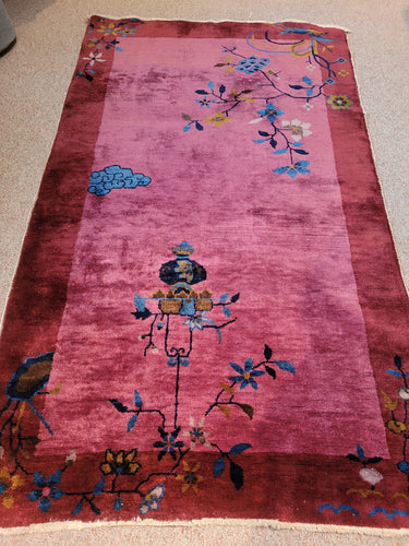 ChinesArt Deco Rug 1940s