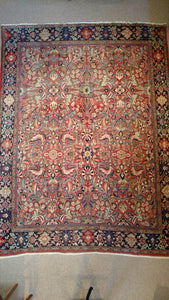 Persian Antique Mahal Rug