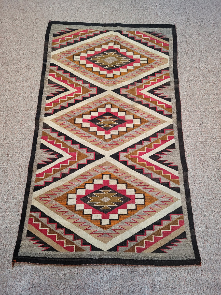 Navajo Rug 1940s – pasadena-rugs