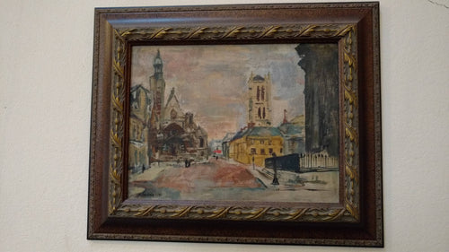 Oil Painting by Julius W. Schulein